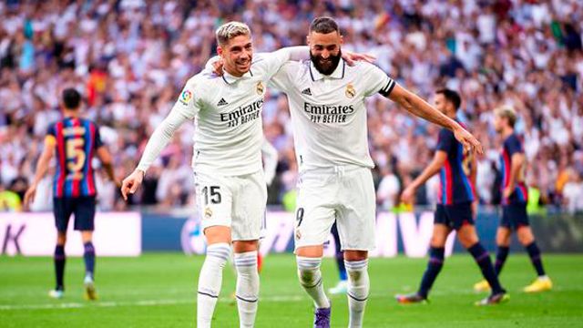 Clásico español: Real Madrid goleó 3-1 a Barcelona en el Santiago Bernabéu
