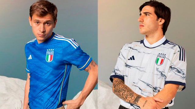 Italia presentó su nueva camiseta auspiciada por Adidas