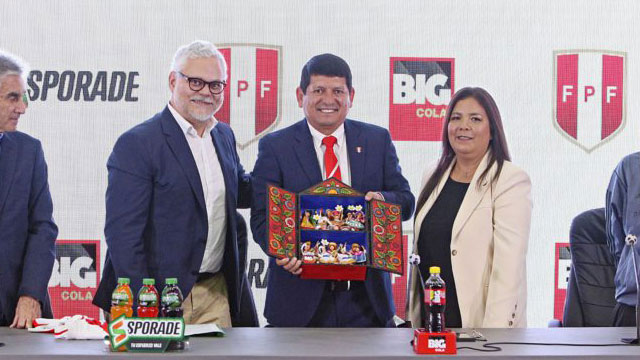 Grupo AJE es el nuevo patrocinador de la Selección Peruana de Fútbol
