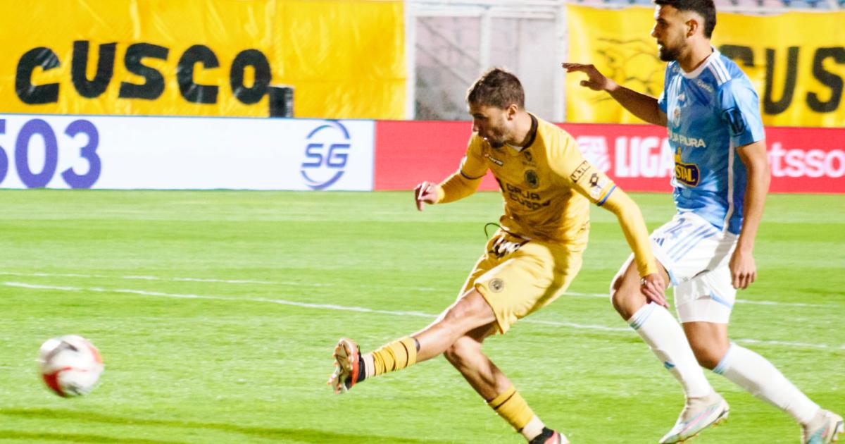 Cusco FC goleó 4-1 a Sporting Cristal