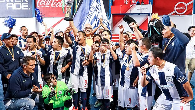 Alianza Lima se coronó como el mejor del Torneo Clausura de la Liga de Futsal Down