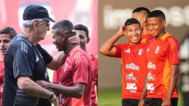 La Selección Peruana tuvo su primer dia de entrenamiento de cara a los amistosos en marzo