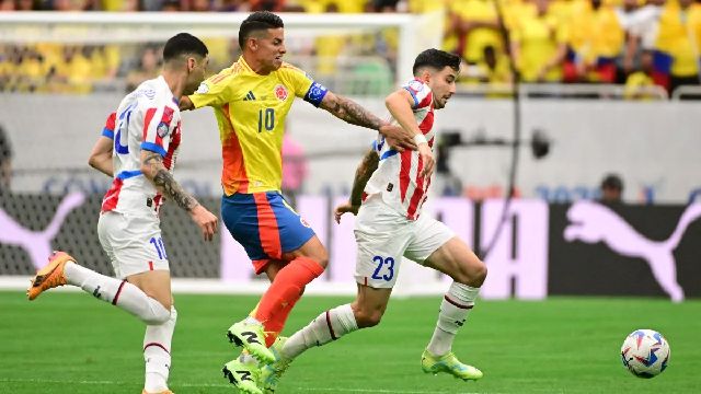 Colombia venció 2-1 a Paraguay por la primera fecha de la Copa América 2024