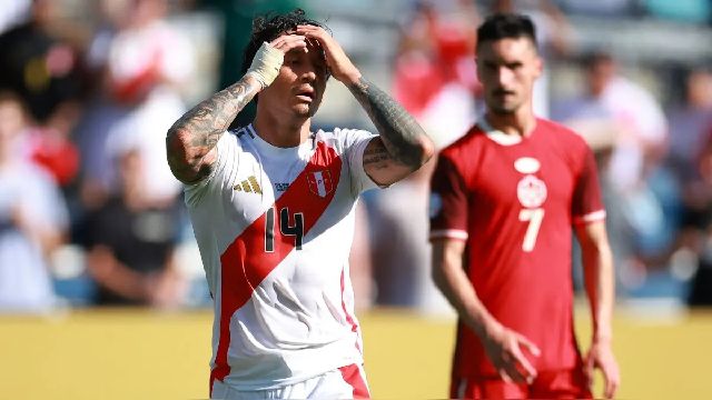 Perú perdió ante Canadá y está un pie fuera de la Copa América 2024