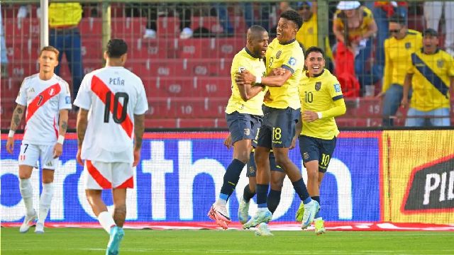 Perú perdió 1-0 ante Ecuador y sigue último en las Elimatorias 2026