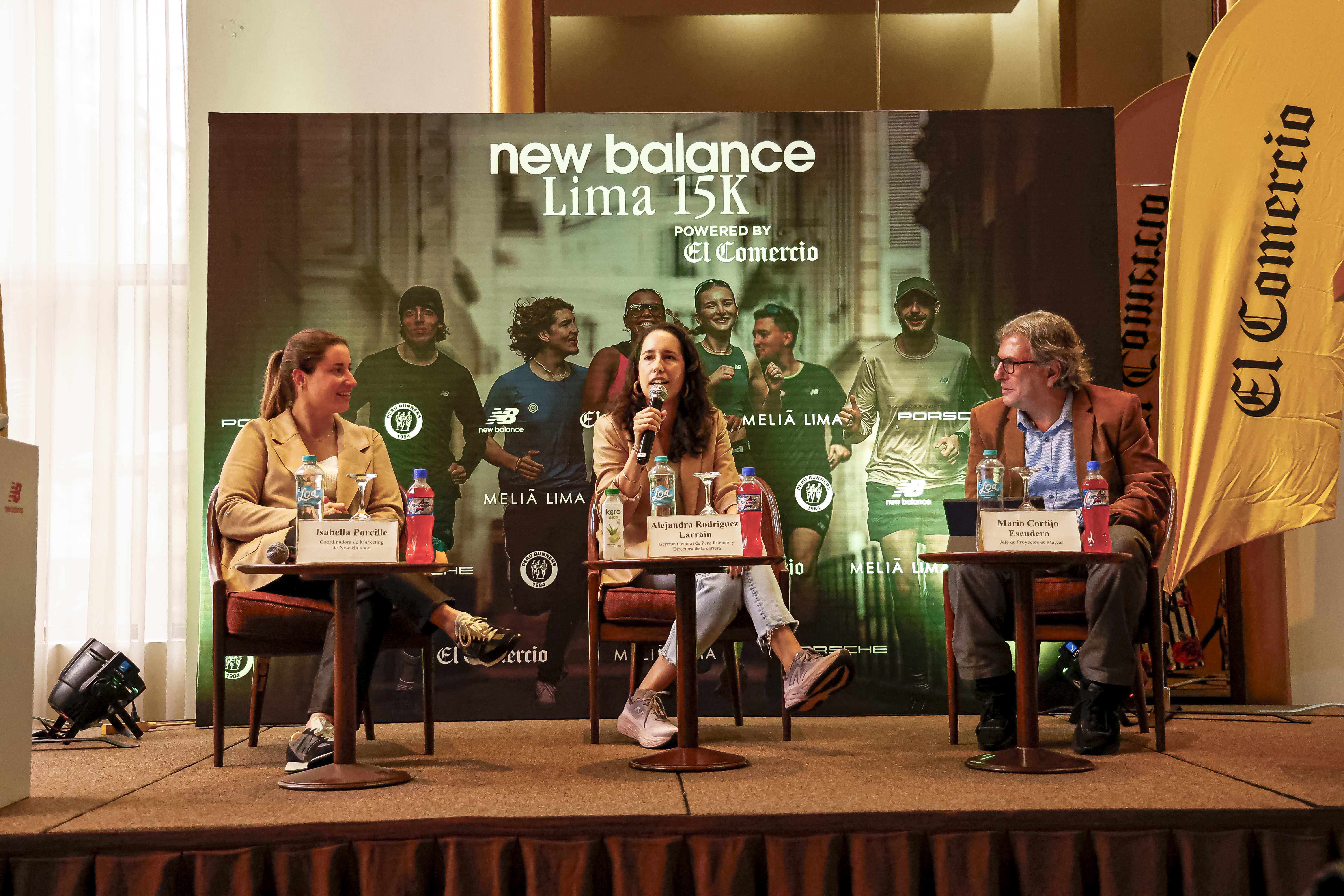 Se presentó oficialmente la carrera New Balance Lima 15K Powered by El Comercio